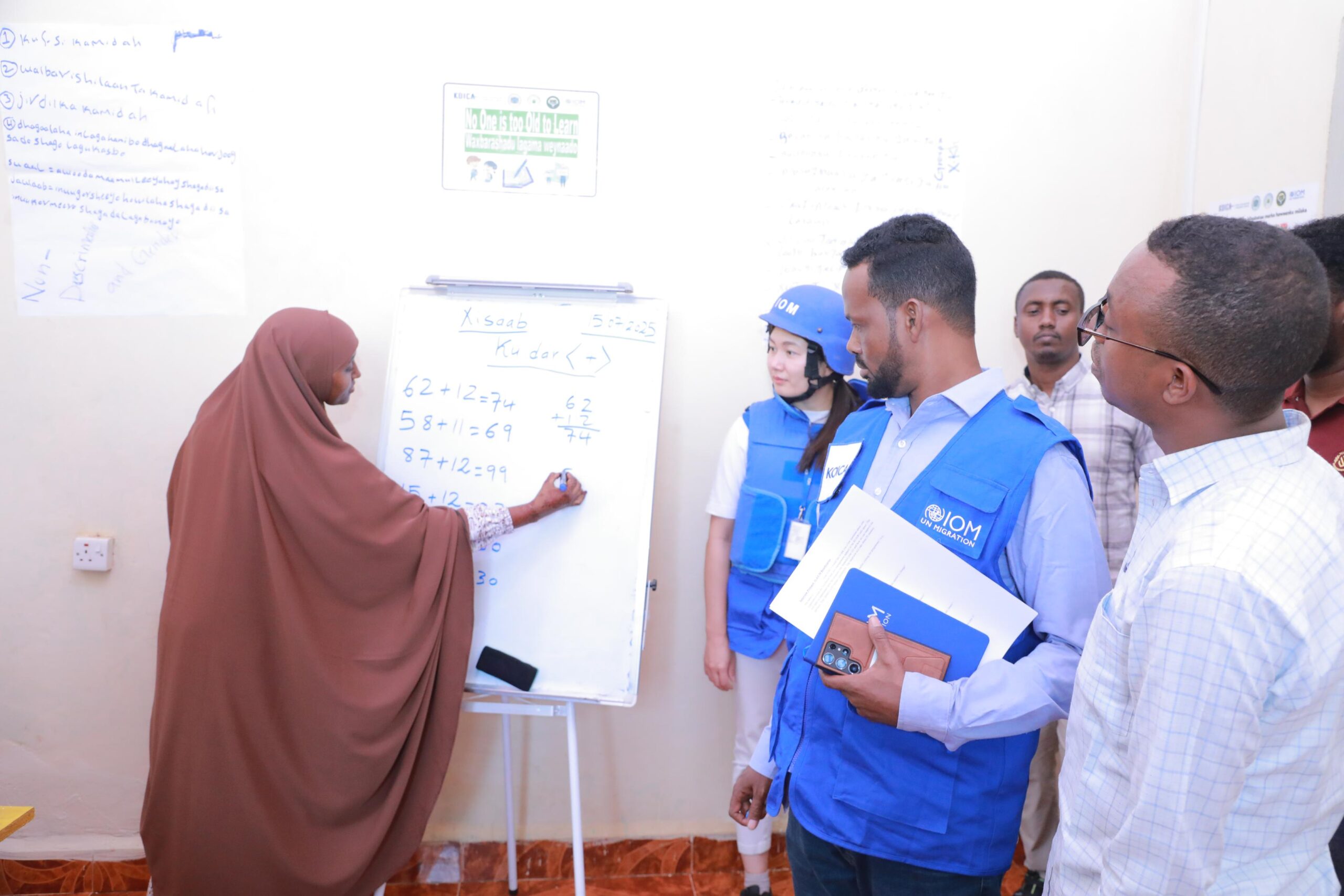 IOM Somalia Visits Ajmal Technical Training Institute: Witnessing Youth Empowerment in Action